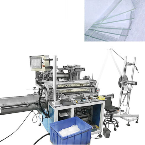 microscopeslide paper inserting machine