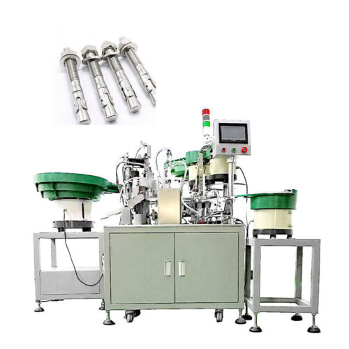 wedge anchor assembly machine