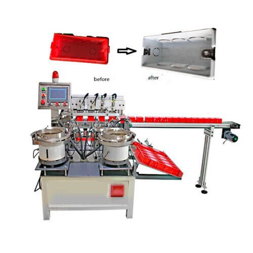 plastic box inserting machine