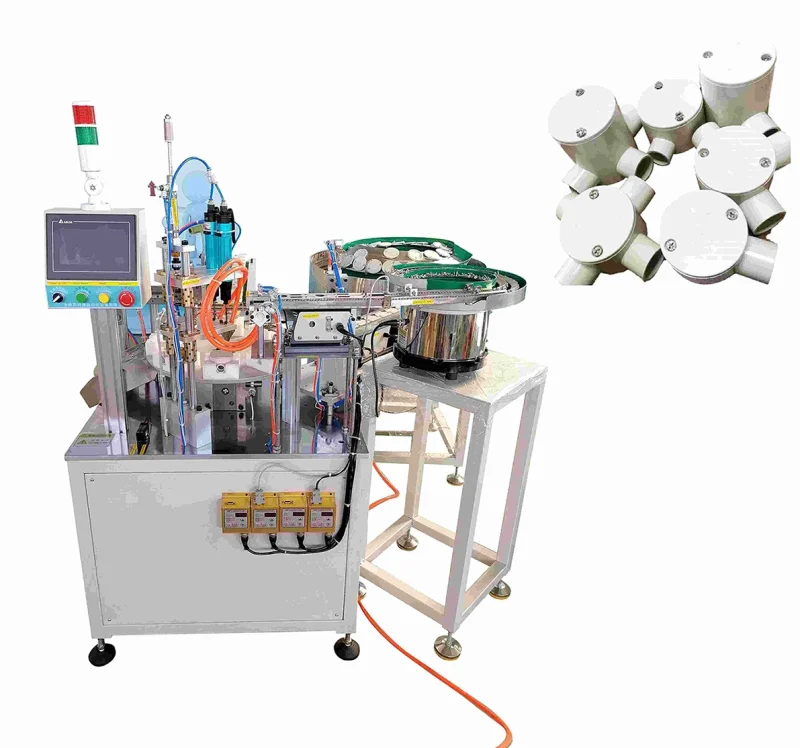 plastic box assembly machine