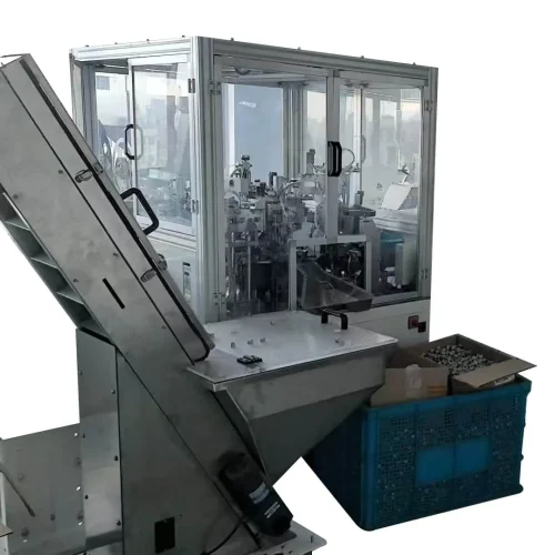 fiber connector assembly machine
