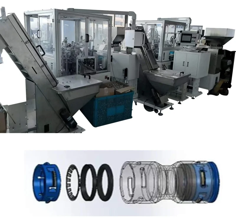 fiber optical connector assembly machine