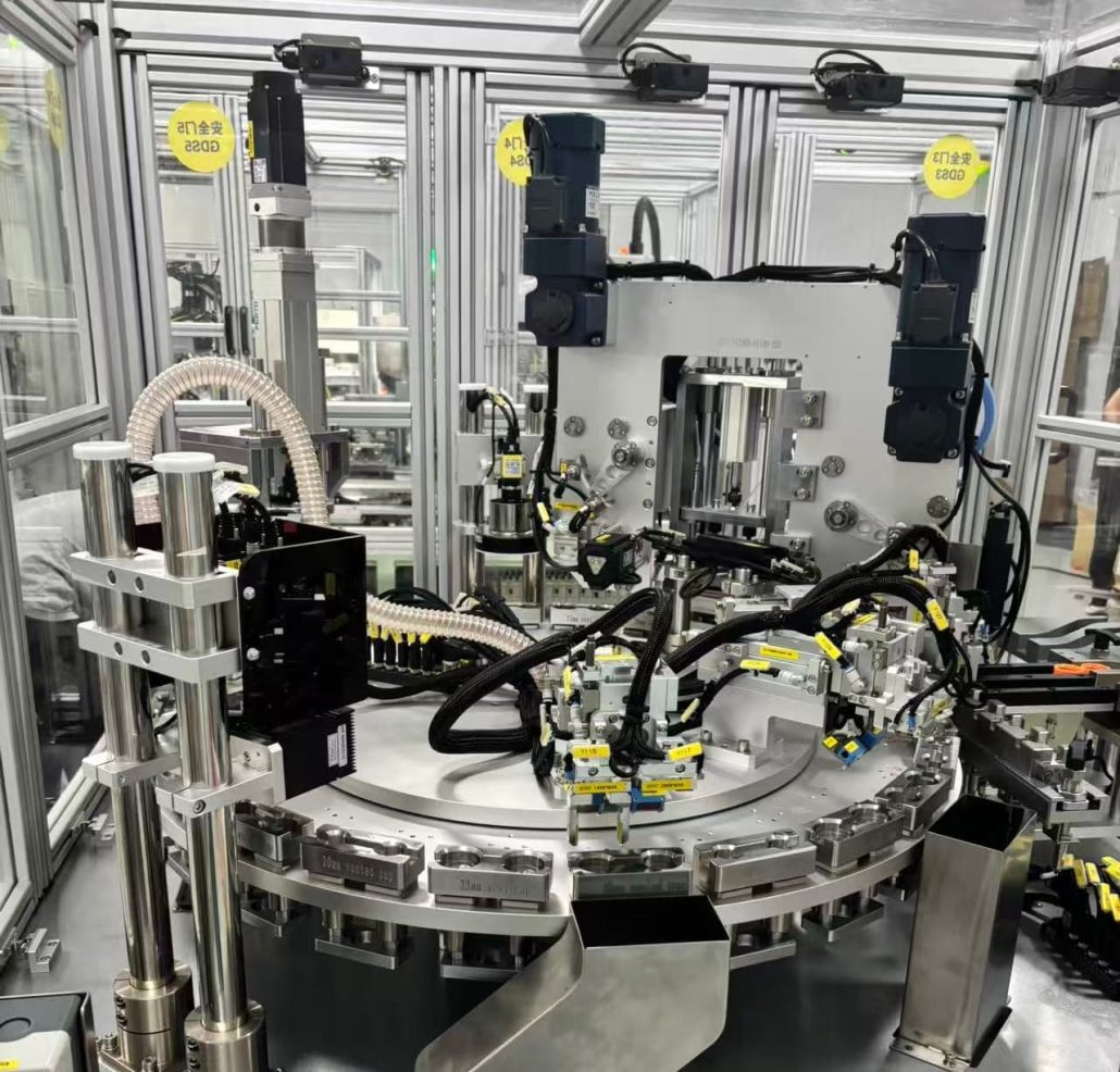 cell culture flask vent cap assembly machine testing machine