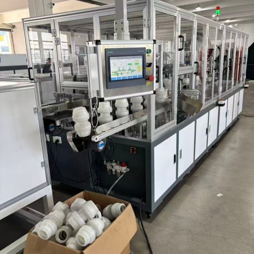2inch connector fitting coupler assembly machine