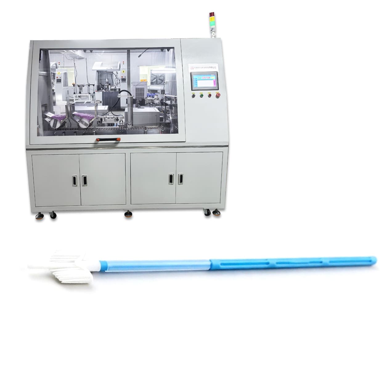 Sampling Brush Assembly Machine