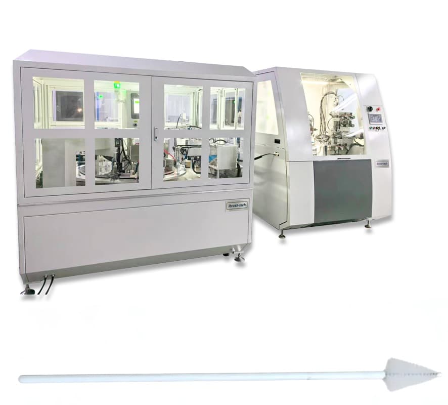 Sampling Brush Assembly Machine Making Machine