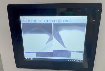 suture cutting machine camera