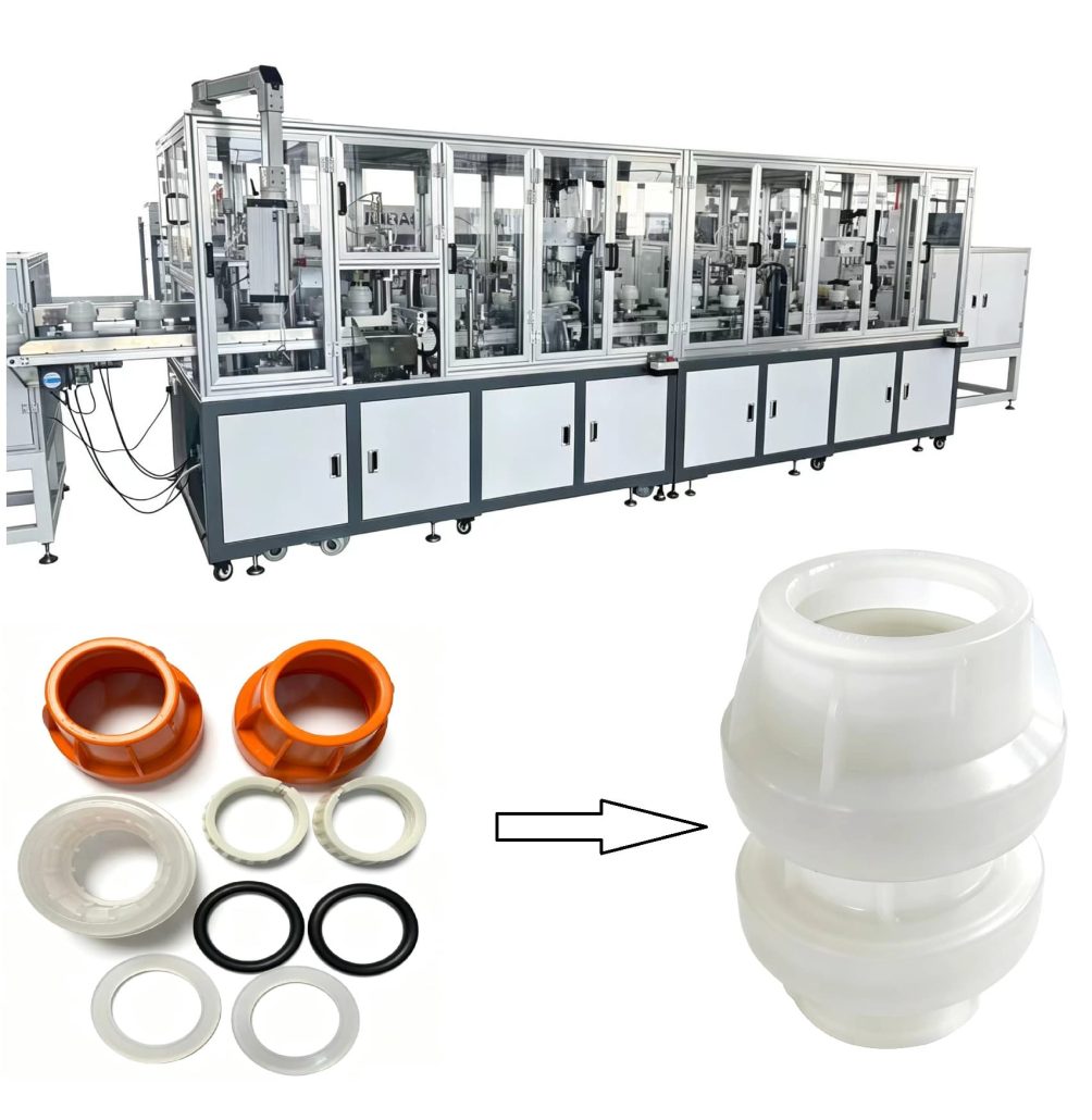valve connector coupler fitting assembly machine