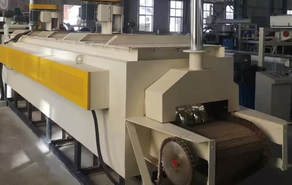 heating treatment for suture needles making