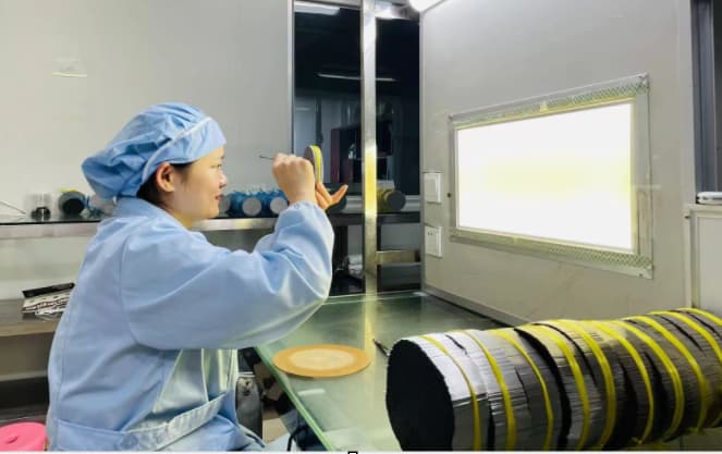 manual inspection for medical blade