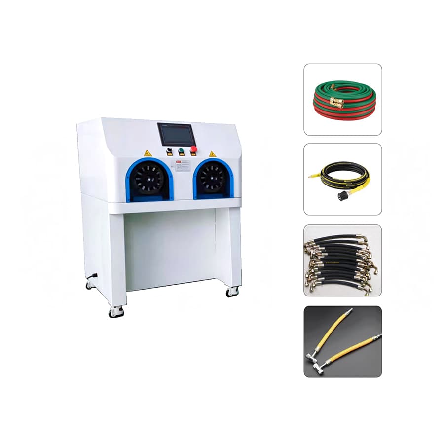 semi auto hose clamp machine