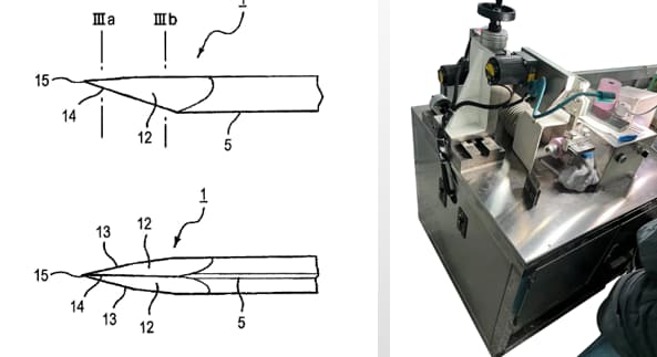 polishing step for suture needles making