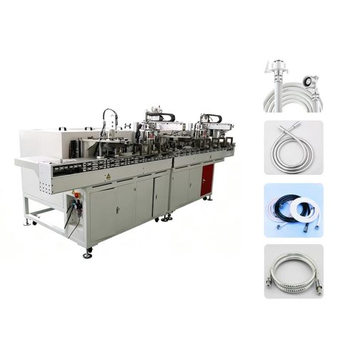 washer input hose assembly machine