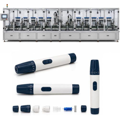 blood lancet pen assembly machine making machine